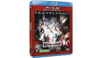 Captain America : Civil War Blu-ray 3D + 2D