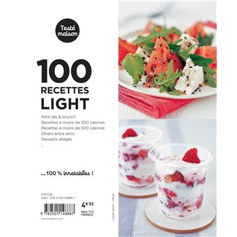 Les petits Marabout : 100 recettes light