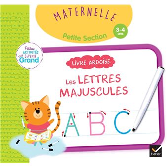 Livre ardoise - Les lettres majuscules PS