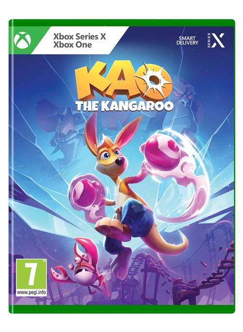 Pochette avant du jeu Kao The Kangaroo Xbox Series X