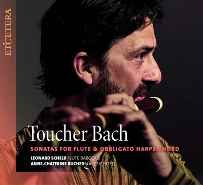 Toucher Bach: Sonatas For Flute And Obbligato Harpsichord