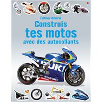 Construis tes motos avec des autocollants