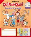Qui fait quoi - Calendrier de la famille - Max et Lili 2023-2024