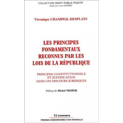 Principes fondamentaux reconnus par les lois de la République
