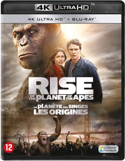 RISE OF Rise Of The Planet Of The Apes - Bluray 4K