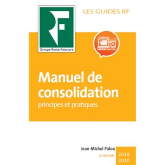 Manuel de consolidation