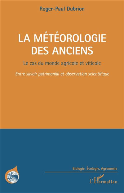 La meteorologie des anciens le cas du monde agricole et v