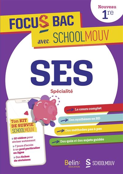 FOCUS BAC SES Spécialité Première - Stéphanie Fraisse-D'Olimpio - broché