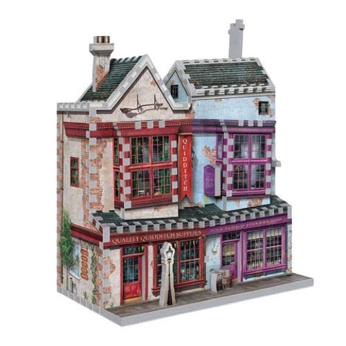 Puzzle 3D Harry Potter Boutique Quidditch et Slug