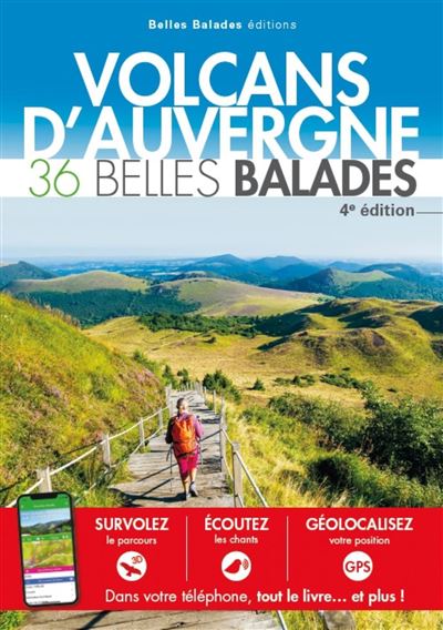 VOLCANS D'AUVERGNE - 36 Belles Balades Ned -  Collectif - broché