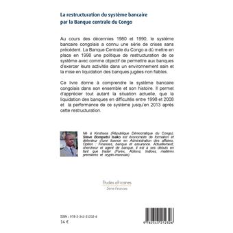La restructuration du système bancaire par la Banque centrale du Congo