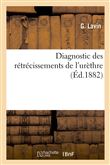Diagnostic des rétrécissements de l'urèthre