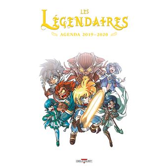 Les Légendaires - Agenda 2019-2020