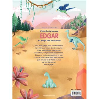 Cherche & trouve Edgar Au temps des dinosaures