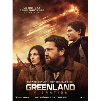 Greenland - (Visuel provisoire) : Greenland - Migration Édition Limitée SteelBook® Blu-ray 4K Ultra HD