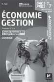 Ressources Plus - ECONOMIE-GESTION 1re Tle Bac Pro indus / ASSP - Ed. 2022 - Corrigé
