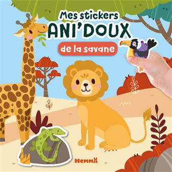 Mes stickers Ani'doux de la savane