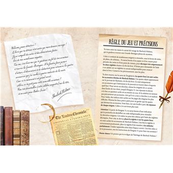 Sur les traces de - Sherlock Holmes