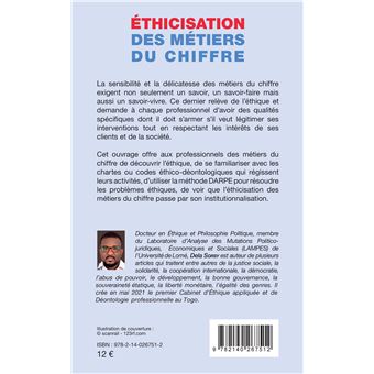 Éthicisation des métiers du chiffre
