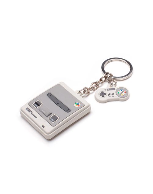 Porte Clés Caoutchouc 3D Supernes Nintendo