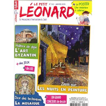Le Petit Léonard N°242 L'Art Byzantin - janvier 2019