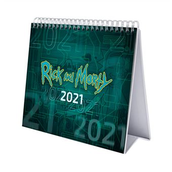 Calendrier Bureau 2021 Rick&Morty Season 4