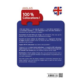 Anglais. 100 % Collocations !