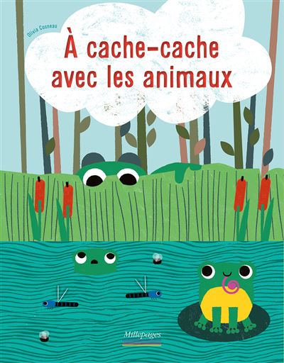 A cache-cache avec les animaux - Olivia Cosneau - cartonné