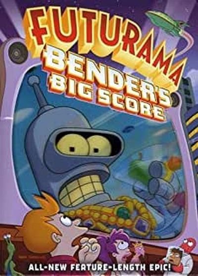 Futurama the movie bender s big score/gb/st fr gb spt fr gb - DVD Zone 1