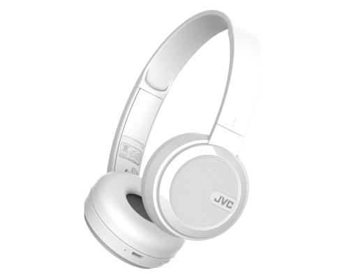 Casque sans fil JVC Bluetooth Pliable Blanc