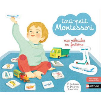 Mes véhicules en feutrines - Coffret tout petit Montessori