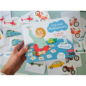 Mes véhicules en feutrines - Coffret tout petit Montessori