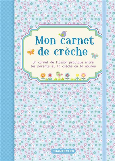 Mon carnet de creche (bleu) -  Collectif - cartonné