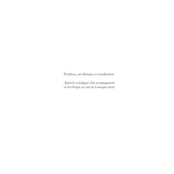Psychose, art-thérapie et socialisation