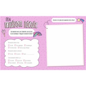 MINNIE ET LA LICORNE - Carnet à Sequins - Disney