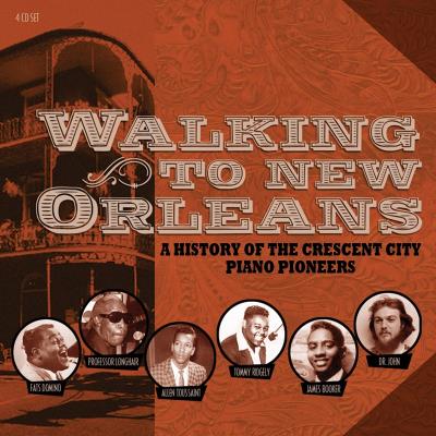 Walking to New Orleans: A history of the Crescent City piano pioneers - 4 CD