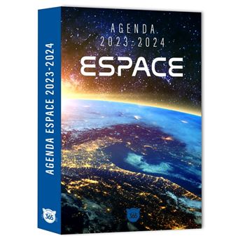 Agenda scolaire Espace 2023-2024