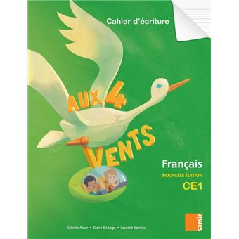 Cahier d'écriture CE1 - A4V (NE)