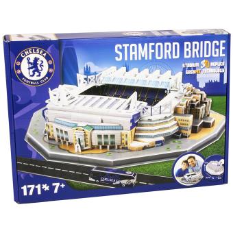 Puzzle 3D 171 pièces Stamford Bridge Stadium Chelsea Megableu - Puzzle 3D -  Achat & prix