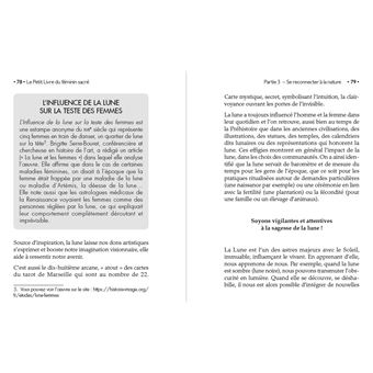 Le Petit Livre du féminin sacré - Reconnectez-vous à votre féminine
