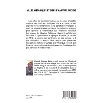 Villes historiques et sites d'habitats anciens