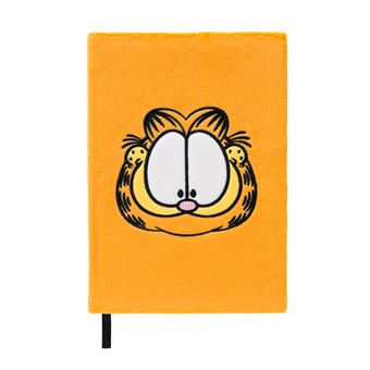 Cahier Premium A5 Garfield couverture en peluche