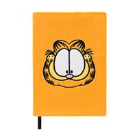 Cahier Premium A5 Garfield couverture en peluche