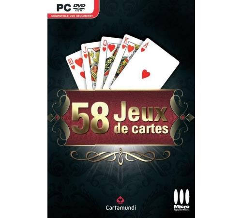 58 jeux de cartes PC
