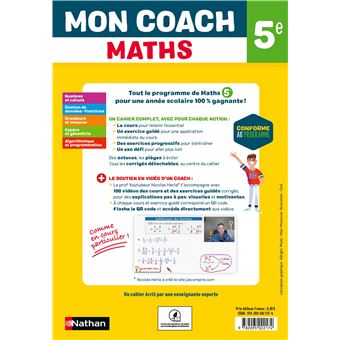 Mon coach Maths 5e