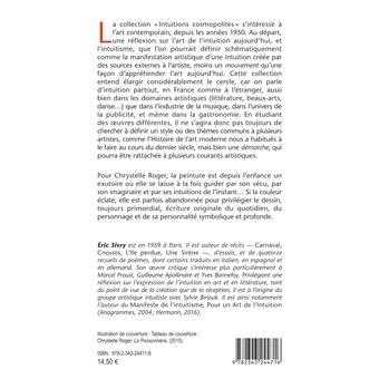 Chrystelle Roger : du vécu à l'imaginaire