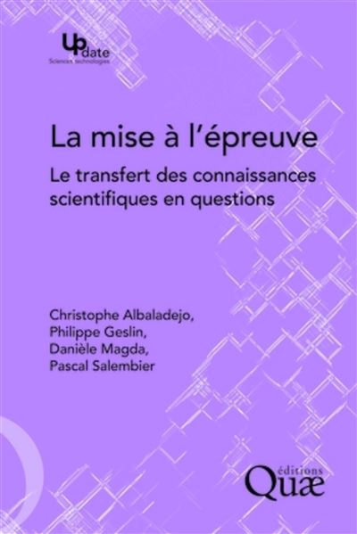 La mise à l'épreuve - Christophe Albaladejo - broché