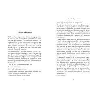 Les clés de l'intelligence érotique