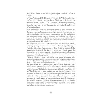 Actes de la journée d'hommage à frère Tito de Alencar