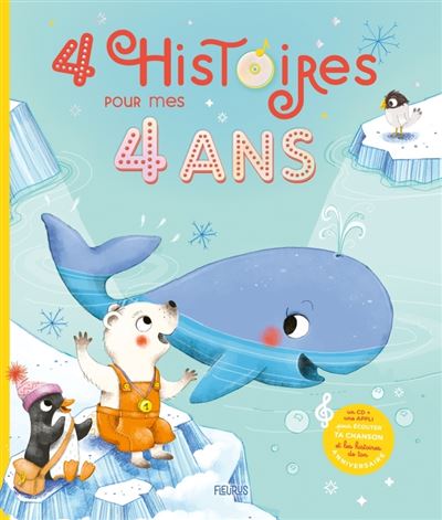4 Histoires Pour Mes 4 Ans Ne Livre Avec Un Cd Audio Offert Cartonne Collectif Achat Livre Fnac